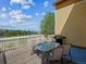 Cozy deck with outdoor seating and barbecue grill, perfect for enjoying sunny days with scenic views at 3309 Springbriar Dr, Castle Rock, CO 80109