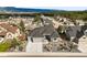 Stunning single Gathering home showcasing professional landscaping with a beautiful mountain view at 16312 Morning Rise Ln, Monument, CO 80132
