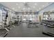 Well-equipped fitness center featuring various exercise machines, free weights, and ample space for workouts at 3866 S Dallas Cir # 201, Aurora, CO 80014