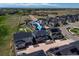 Aerial of homes in a residential neighborhood at 16544 E 118Th Dr, Commerce City, CO 80022