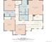Detailed floor plan showcasing the layout of the upper level at 16544 E 118Th Dr, Commerce City, CO 80022