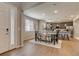 Cozy breakfast nook open to a well lit, modern kitchen and dining area at 16544 E 118Th Dr, Commerce City, CO 80022