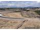 Exterior neighborhood street with new road and community landscaping at 4285 Ridgewalk Pt, Castle Rock, CO 80108