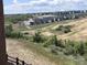 Beautiful community view with rolling hills and mountains in the distance at 4285 Ridgewalk Pt, Castle Rock, CO 80108