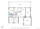 Detailed floor plan showcasing layout of the house, room dimensions, and connections at 1648 S Locust St, Denver, CO 80224