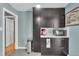 Kitchen with sleek stainless appliances, ample cabinetry, and modern microwave at 1648 S Locust St, Denver, CO 80224