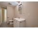 Updated bathroom featuring a sleek vanity, contemporary fixtures, and a neutral color palette at 900 Poplar Ave, Boulder, CO 80304