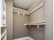 Organized walk-in closet with shelving, offering ample storage space at 2978 Osceola St, Denver, CO 80212