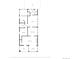 Floor plan showcasing layout of the first floor including bedrooms, kitchen, and living spaces at 836 Steele St, Denver, CO 80206