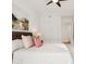 Bright bedroom featuring comfy carpet and modern ceiling fan at 2100 N Humboldt St # 302, Denver, CO 80205