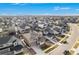 This aerial shot displays a well-planned community with picturesque homes and landscaped yards at 6733 S Waterloo Ct, Aurora, CO 80016