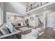 Spacious living room showcasing an open floor plan and natural light at 6733 S Waterloo Ct, Aurora, CO 80016