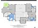 Detailed floorplan illustrating primary bedroom, bathrooms, and walk-in closets at 6681 Flintwood Rd, Parker, CO 80138