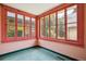 Bright sun room with vintage windows offering plenty of natural light at 2975 Irving St, Denver, CO 80211