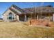 Community clubhouse exterior with stone facade and landscaping at 3342 W 114Th Pl, Westminster, CO 80031