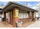 Brick mailbox area with mailboxes under a protective roof, offering a convenient community amenity at 3546 S Depew St # 103, Denver, CO 80235