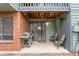 Relaxing outdoor patio featuring a grill at 3546 S Depew St # 103, Denver, CO 80235