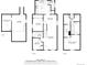 Floor plan of a 1400 sq ft home showing kitchen, dining area, and bedrooms at 4036 Navajo St, Denver, CO 80211
