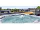 Inviting hot tub on the rooftop deck with views of the neighborhood at 4950 Lowell Blvd, Denver, CO 80221