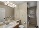 Functional bathroom with a window over the toilet, and a washer and dryer at 3232 Cimarron Pl, Superior, CO 80027