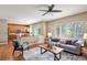 Open floor plan featuring a seamless transition from living room to kitchen at 3232 Cimarron Pl, Superior, CO 80027