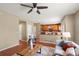 Inviting living room offering ample natural light and open access to the kitchen at 3232 Cimarron Pl, Superior, CO 80027