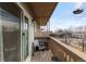 Enjoy the private balcony, perfect for relaxing and enjoying the neighborhood views at 1606 Cottonwood Dr # 24S, Louisville, CO 80027