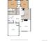 Detailed floorplan showcasing the layout, dimensions, and flow of the living spaces at 1490 S Salem Way, Aurora, CO 80012