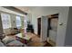 Open living room with stylish decor, a comfortable seating area, and bright natural light at 475 W 12Th Ave # 8H, Denver, CO 80204