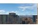 Scenic mountain and city view from a high-rise building, showcasing the beauty of the natural landscape at 475 W 12Th Ave # 8H, Denver, CO 80204