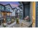 Relaxing balcony view with outdoor seating, showcasing the property's appealing exterior at 5185 Vivian St, Wheat Ridge, CO 80033