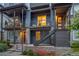 Inviting exterior view showcasing a modern facade with multiple levels and beautiful landscaping at 5185 Vivian St, Wheat Ridge, CO 80033