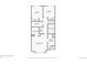 Floor plan featuring three bedrooms, three bathrooms, a laundry room and a primary closet at 5185 Vivian St, Wheat Ridge, CO 80033