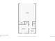 Floor plan featuring a garage, bathroom, two closets, a bedroom, and stairs at 5185 Vivian St, Wheat Ridge, CO 80033
