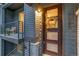 Close-up of the front door with decorative wreath, showcasing the home's welcoming entrance at 5185 Vivian St, Wheat Ridge, CO 80033