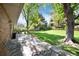 Large backyard with an extended patio area, perfect for outdoor entertaining at 10366 E Ida Ave, Greenwood Village, CO 80111