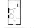 First-floor floor plan with utility room and bath at 1811 S Quebec Way # 151, Denver, CO 80231