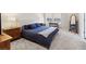 Bright bedroom with large bed, soft carpet, and natural light at 3011 Low Meadow Blvd, Castle Rock, CO 80109