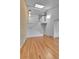 Staircase to the second floor and modern lighting at 2879 S Xanadu Way, Aurora, CO 80014