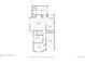 Detailed floor plan of the home's first level, showcasing the layout and room dimensions at 2335 E Cherrywood Dr, Lafayette, CO 80026