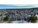 Aerial view of community featuring multiple buildings and ample parking at 7402 S Quail Cir # 1116, Littleton, CO 80127