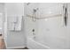 Clean bathroom with a bathtub and shower at 7402 S Quail Cir # 1116, Littleton, CO 80127