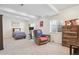 Finished basement offers flexible space for recreation and relaxation at 3178 Geneva Ct, Denver, CO 80238