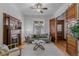Bright living room with a decorative fireplace, hardwood floors, and natural light at 39 S Grant St, Denver, CO 80209