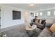 Cozy living room with plush seating, neutral decor, and modern accents creates an inviting space at 17448 E 103Rd Pl, Commerce City, CO 80022