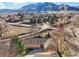 Scenic aerial view of the home at 514 Creekside Ct, Golden, CO 80403