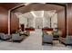 Stately lobby with comfortable seating, elegant lighting and upscale finishes at 1700 Bassett St # 504, Denver, CO 80202