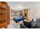 Cozy bedroom featuring a Murphy bed, ample storage, and stylish decor for comfortable living at 200 Rachel Ln, Breckenridge, CO 80424