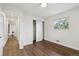Cozy bedroom with a closet and natural light at 2840 Cottonwood Dr, Denver, CO 80221
