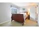 This room features a comfortable bed, natural light and is adjacent to a doorway at 1474 S Uinta Ct, Denver, CO 80231
